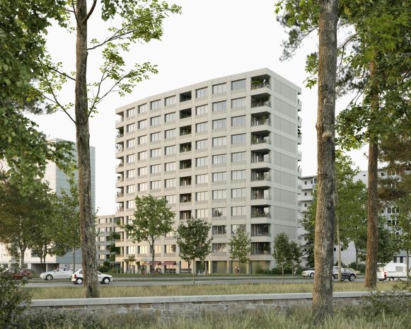 85 neue Mietwohnungen: Heimstaden erhält Baugenehmigung für Projekt Spandauer Damm in Berlin-Charlottenburg