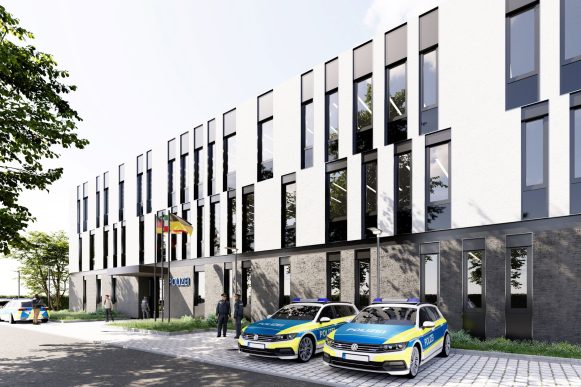 Land NRW zeichnet langfristigen Mietvertrag für Polizeigebäude mit OSMAB und GOLDOCT im klimafreundlichen Quartier NEOBEL