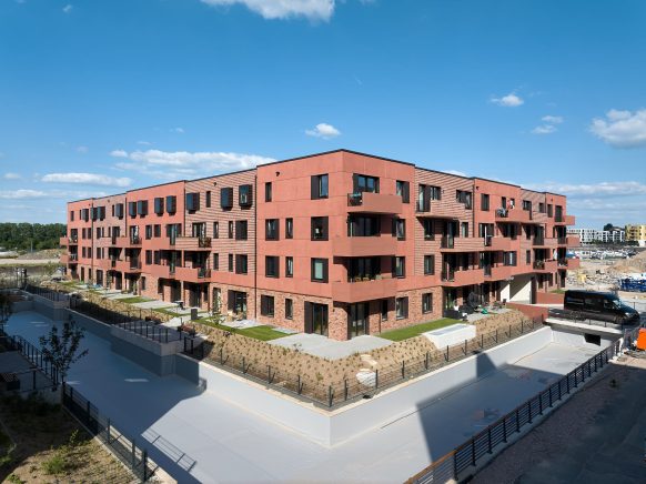 Trei stellt Wohnprojekt Fischerhof in Mainz fertig