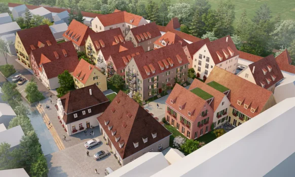 Großprojekt Eger-Viertel in Nördlingen geht in die Vermarktung