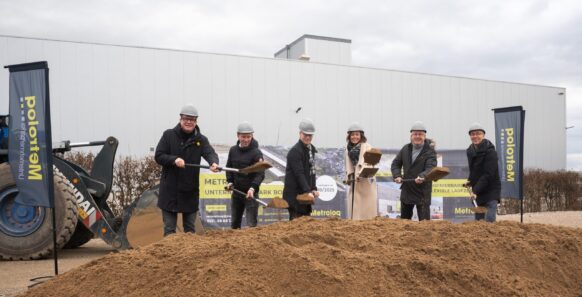 Spatenstich für Metroloq Unternehmerpark Bornheim