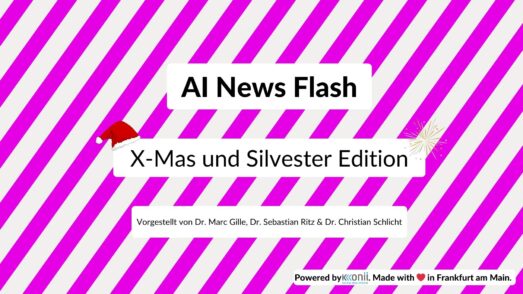 AI News Flash: Neuigkeiten aus der AI-Szene für Entscheiderinnen und Entscheider