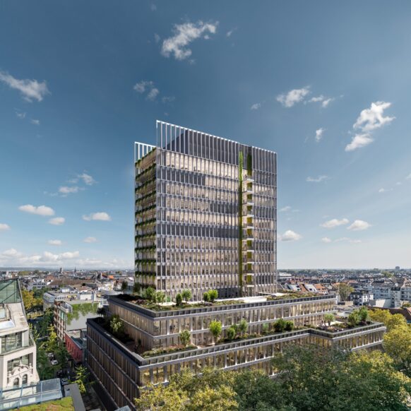 KöTower gestartet: Ein Grünes Büro-Hochhaus auf Düsseldorfs Kö