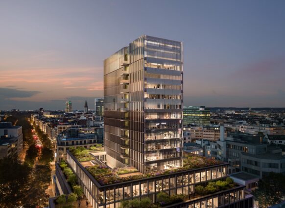 Offizieller Startschuss für den KöTower - Grünes Büro-Hochhaus auf Düsseldorfer Prachtmeile