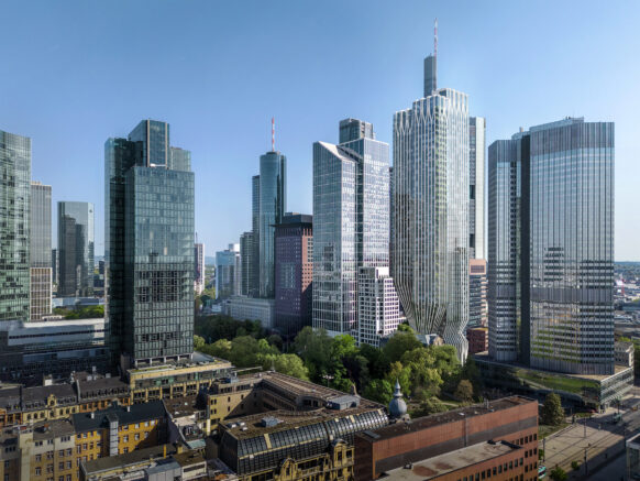 Architekturwettbewerb entschieden: Henning Larsen Architects gestaltet Hochhausneubau am Kaiser-Karree in Frankfurt am Main