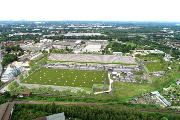 Baustart im MLP Business Park Schalke